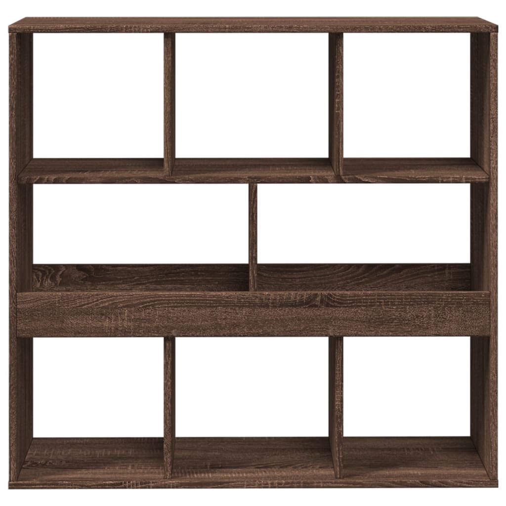 Book Cabinet/Room Divider Brown Oak 100x33x94.5 cm