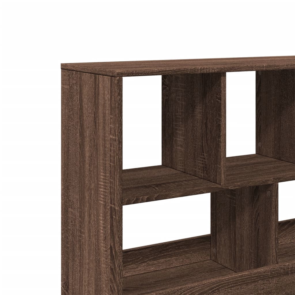 Book Cabinet/Room Divider Brown Oak 100x33x94.5 cm