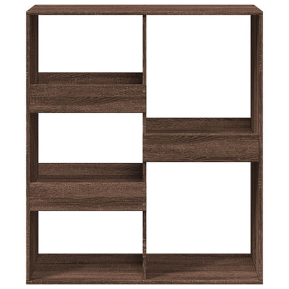 Book Cabinet/Room Divider Brown Oak 100x33x115 cm