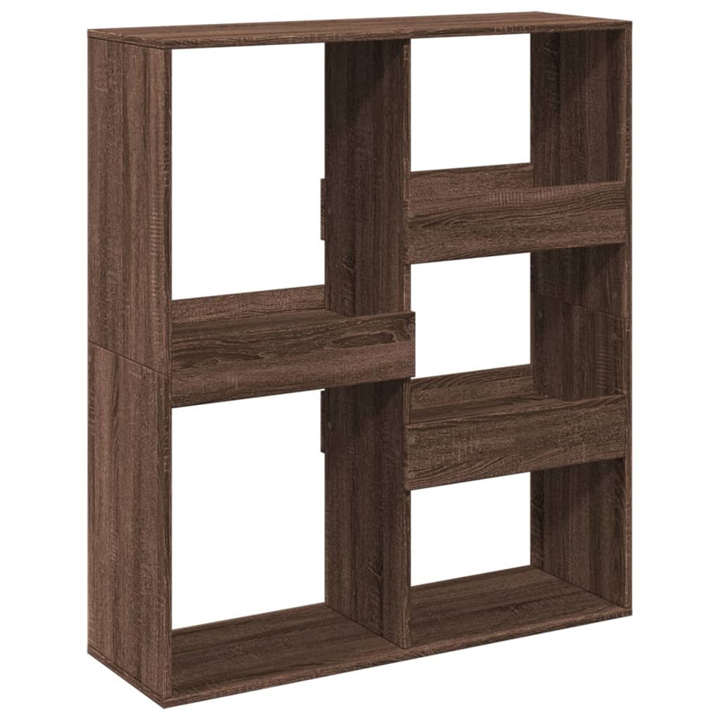 Book Cabinet/Room Divider Brown Oak 100x33x115 cm