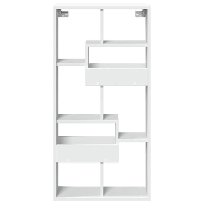 Wall Cabinet White 50x15x100 cm Engineered Wood