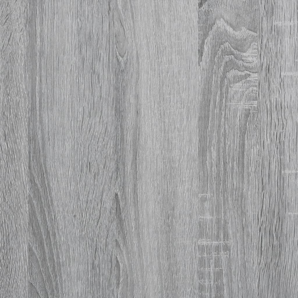 Wall Cabinet Grey Sonoma 50x15x100 cm Engineered Wood