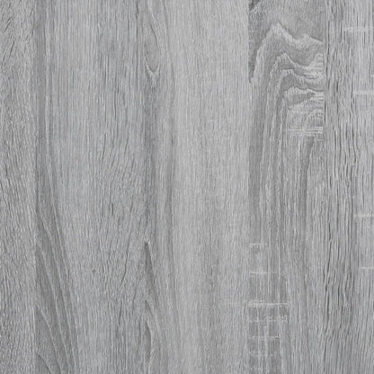 Wall Cabinet Grey Sonoma 50x15x100 cm Engineered Wood