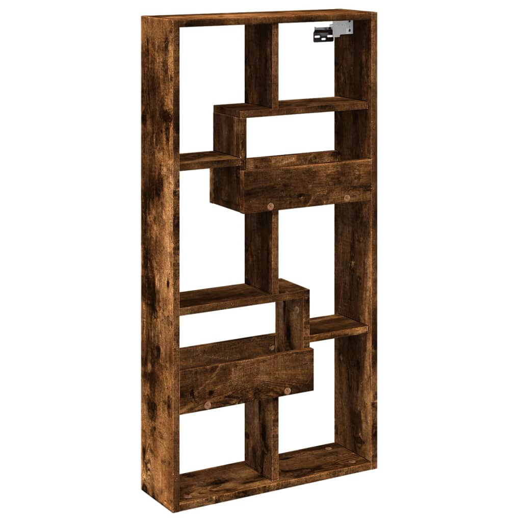 Wall Cabinet Old Wood 50x15x100 cm Engineered Wood