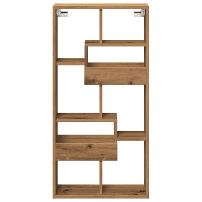 Wall Cabinet Artisian Oak 50x15x100 cm Engineered Wood