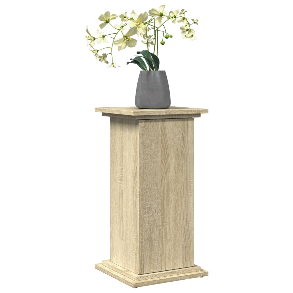 Display Stand with Storage Sonoma Oak 31x30x60 cm Engineered Wood