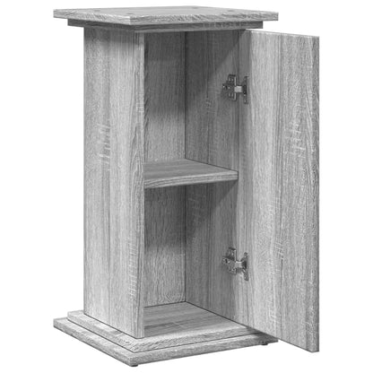 Display Stand with Storage Grey Sonoma 31x30x60 cm Engineered Wood