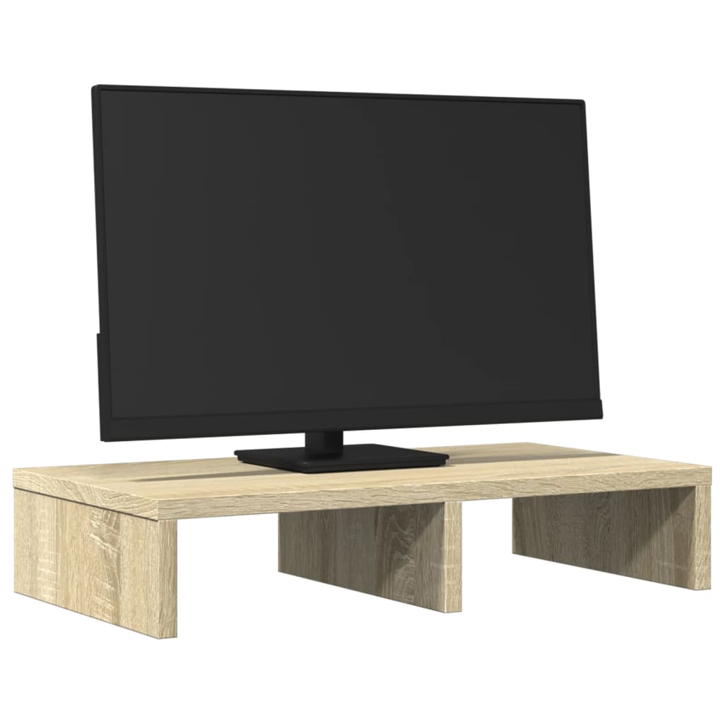 Monitor Stand Sonoma Oak 50x27x10 cm Engineered Wood