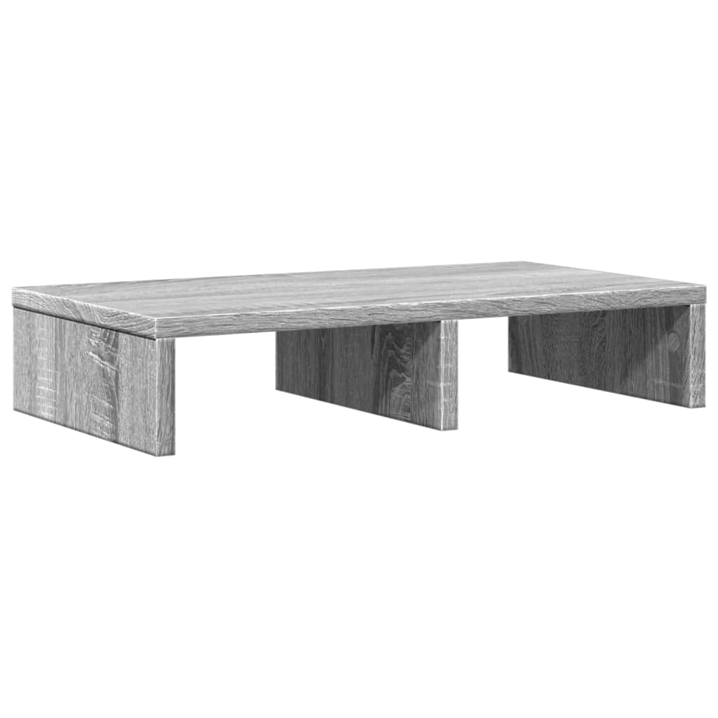 Monitor Stand Grey Sonoma 50x27x10 cm Engineered Wood