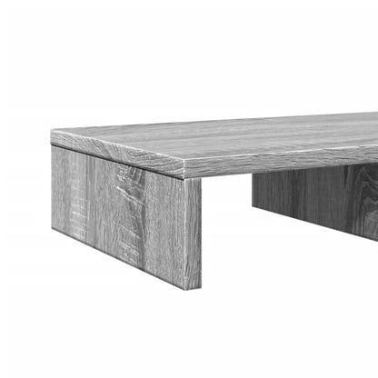 Monitor Stand Grey Sonoma 50x27x10 cm Engineered Wood