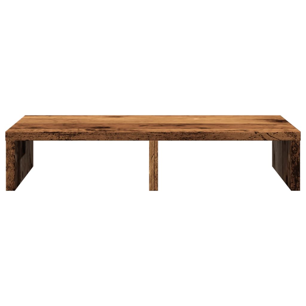 Monitor Stand Old Wood 50x27x10 cm Engineered Wood