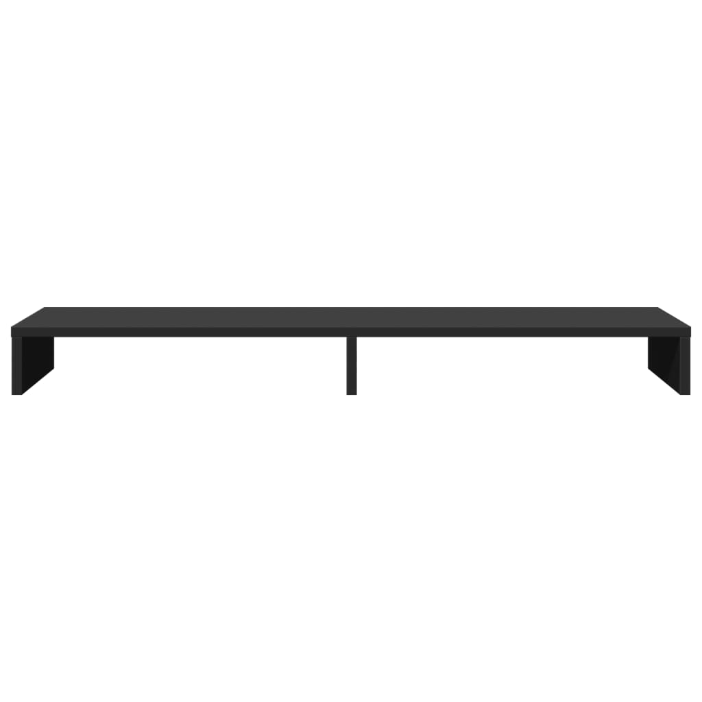 Monitor Stand Black 100x27x10 cm Engineered Wood