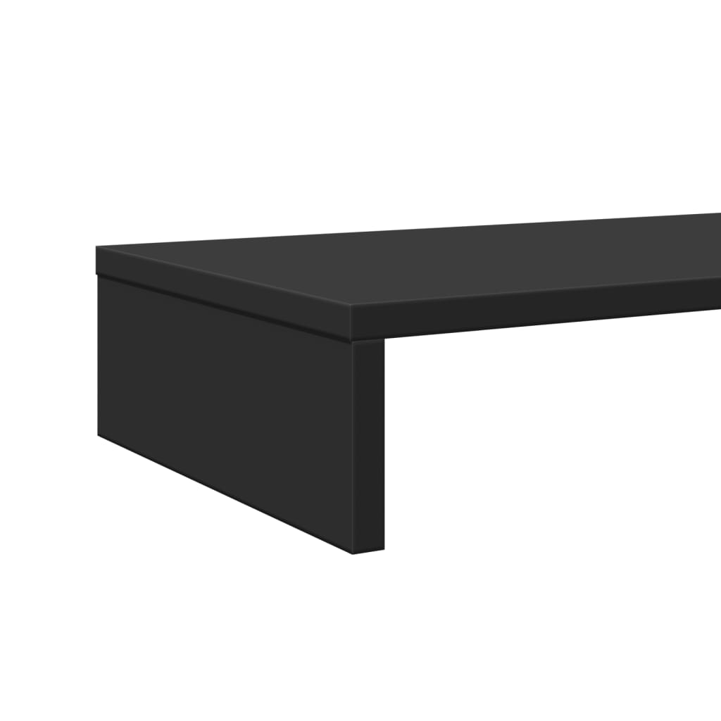 Monitor Stand Black 100x27x10 cm Engineered Wood