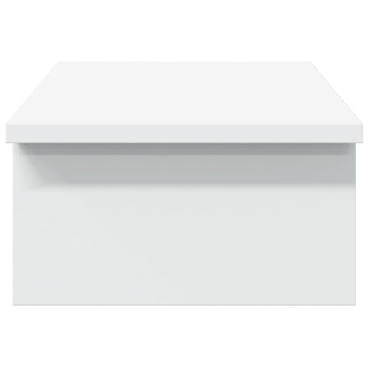 Monitor Stand White 50x27x15 cm Engineered Wood