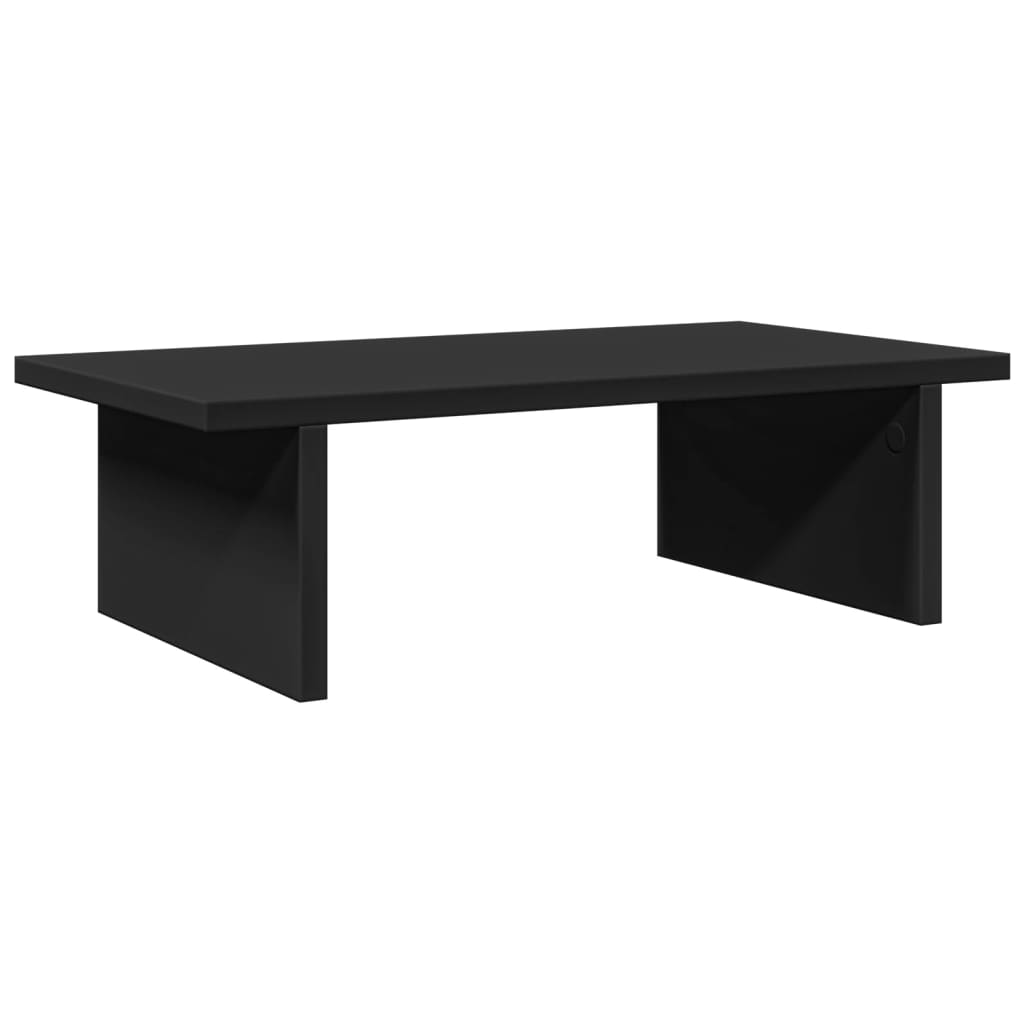 Monitor Stand Black 50x27x15 cm Engineered Wood