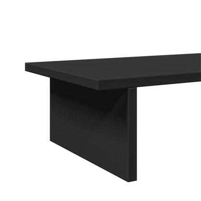 Monitor Stand Black 50x27x15 cm Engineered Wood