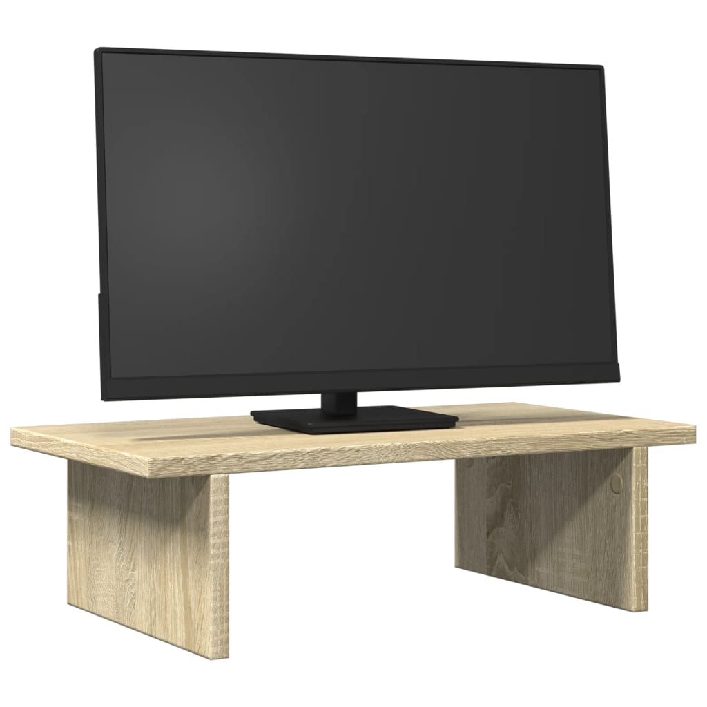 Monitor Stand Sonoma Oak 50x27x15 cm Engineered Wood