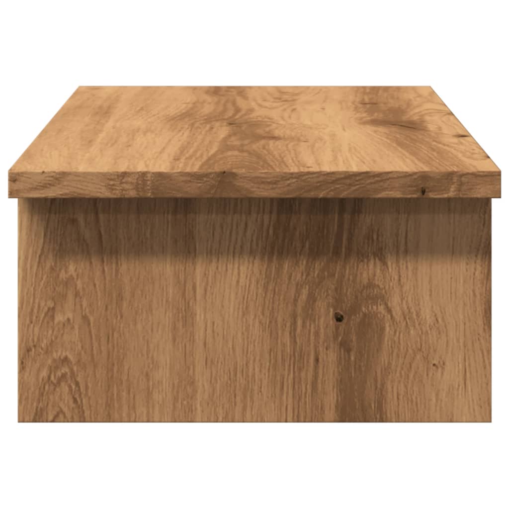 Monitor Stand Artisian Oak 50x27x15 cm Engineered Wood