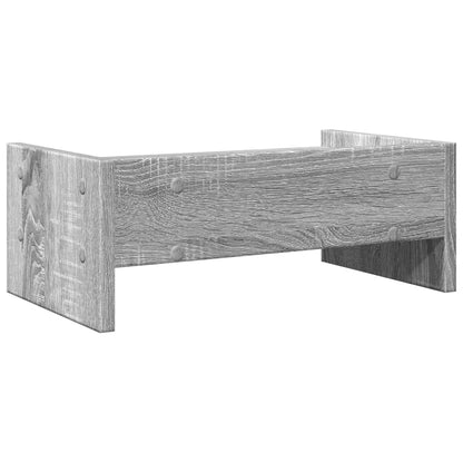 Monitor Stand Grey Sonoma 42x24x16 cm Engineered Wood