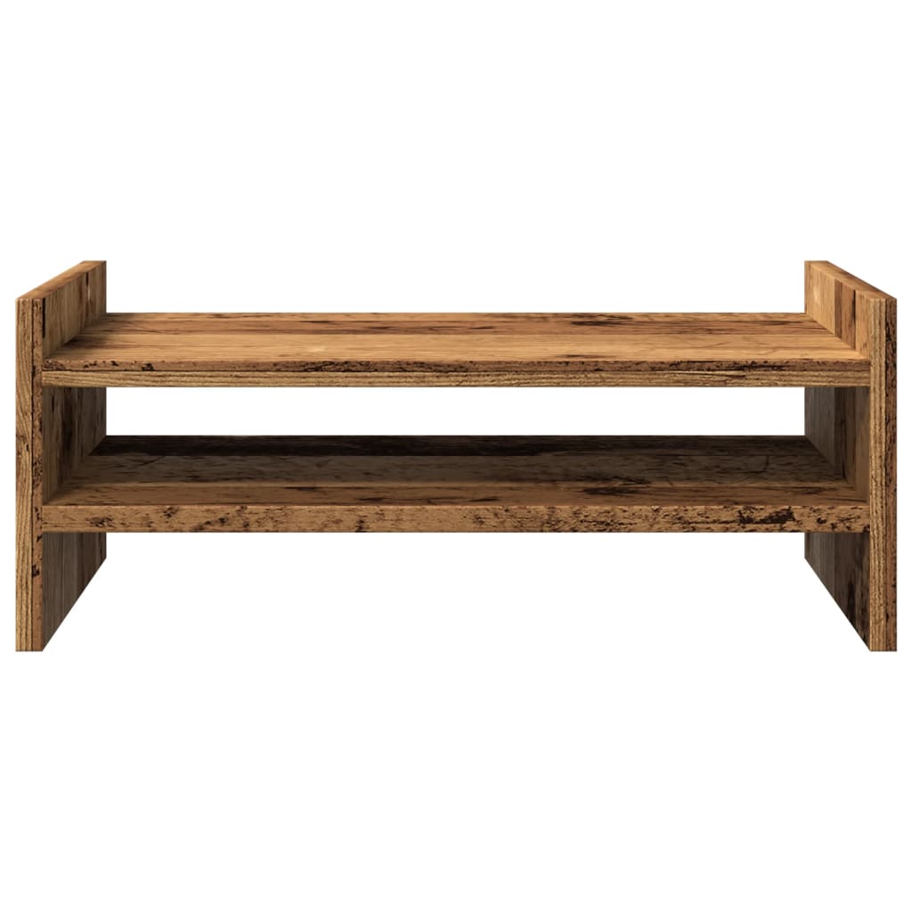 Monitor Stand Old Wood 50x27x20 cm Engineered Wood