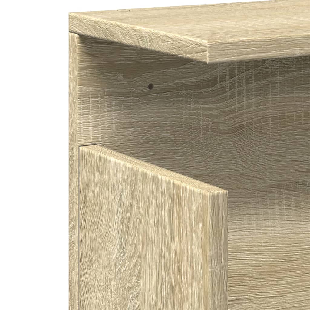 Wall Cabinet 60x20x30 cm Sonoma Oak Engineered Wood