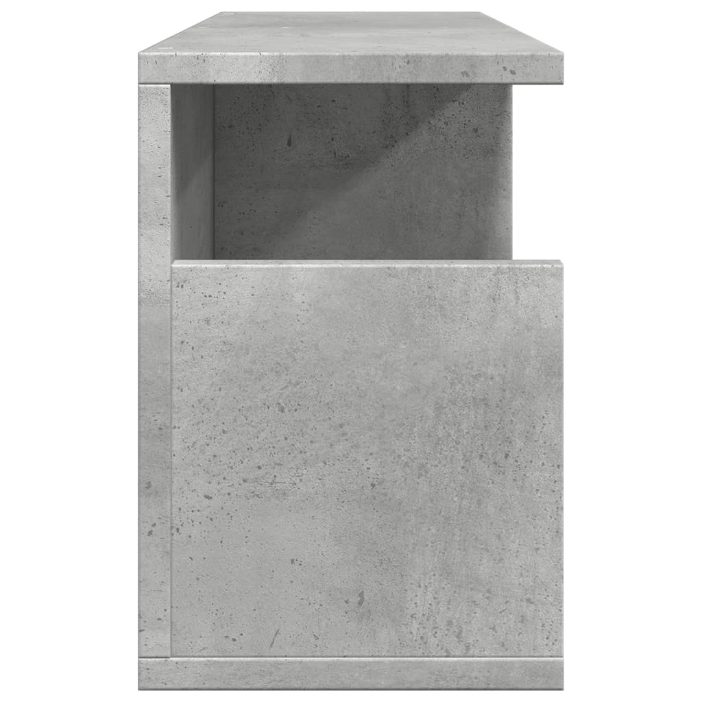 Wall Cabinet 60x20x30 cm Concrete Grey Engineered Wood