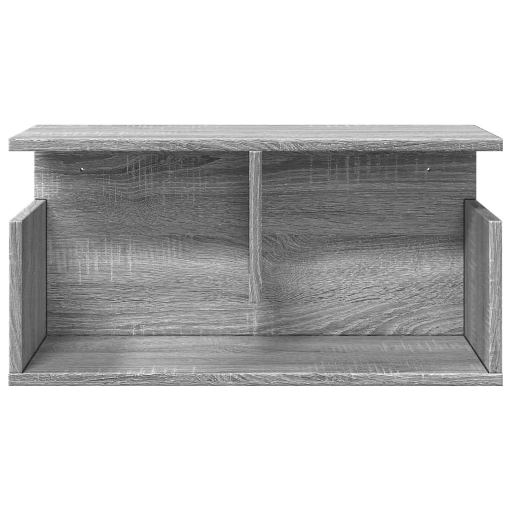 Wall Cabinet 60x20x30 cm Grey Sonoma Engineered Wood