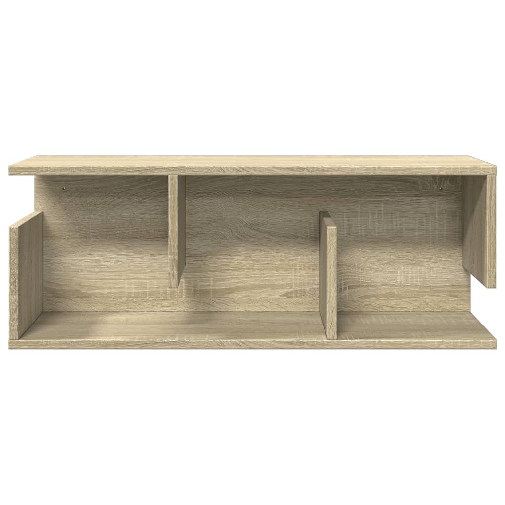 Wall Cabinet 80x20x30 cm Sonoma Oak Engineered Wood