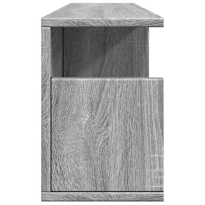 Wall Cabinet 80x20x30 cm Grey Sonoma Engineered Wood