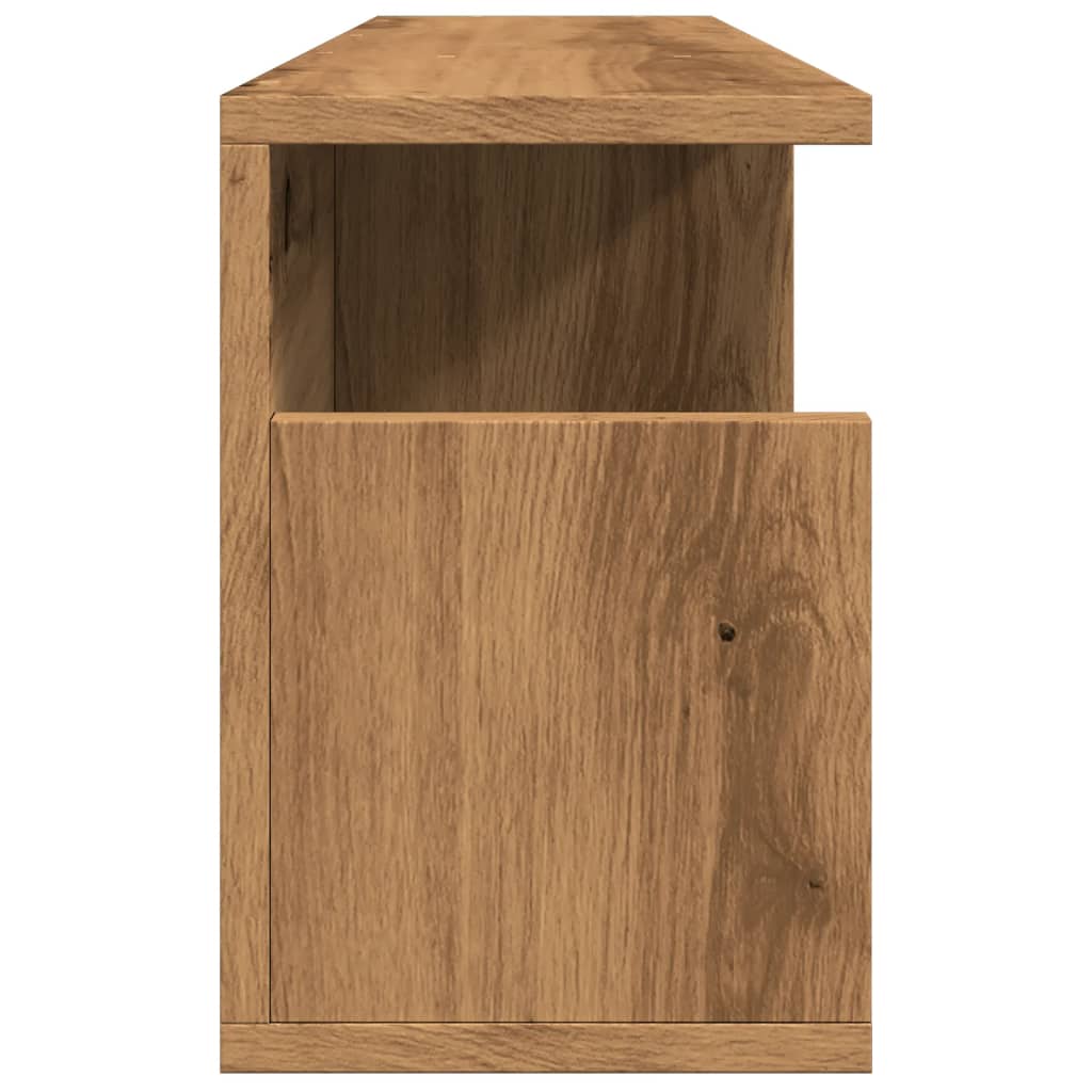 Wall Cabinet 80x20x30 cm Artisian Oak Engineered Wood