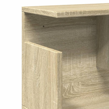 Wall Cabinet 100x20x30 cm Sonoma Oak Engineered Wood