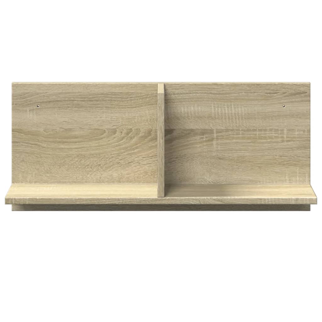 Wall Cabinet 70x16.5x30 cm Sonoma Oak Engineered Wood