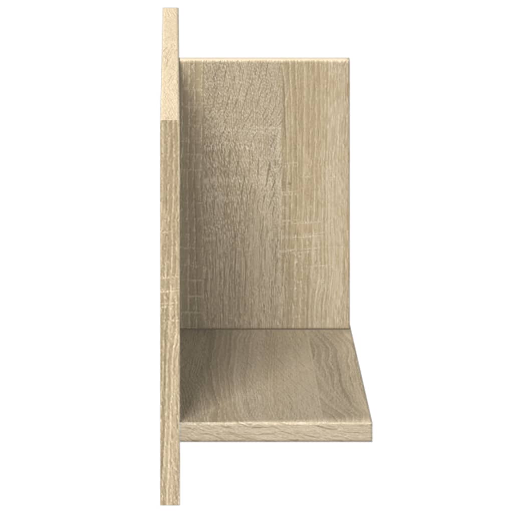 Wall Cabinet 70x16.5x30 cm Sonoma Oak Engineered Wood