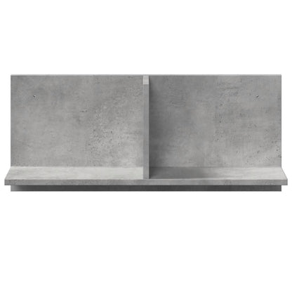 Wall Cabinet 70x16.5x30 cm Concrete Grey Engineered Wood