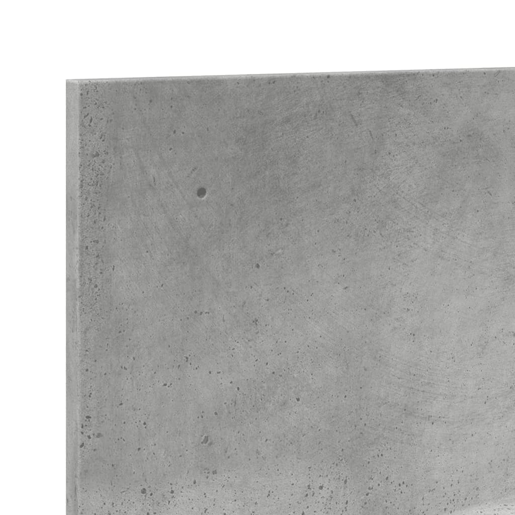 Wall Cabinet 70x16.5x30 cm Concrete Grey Engineered Wood