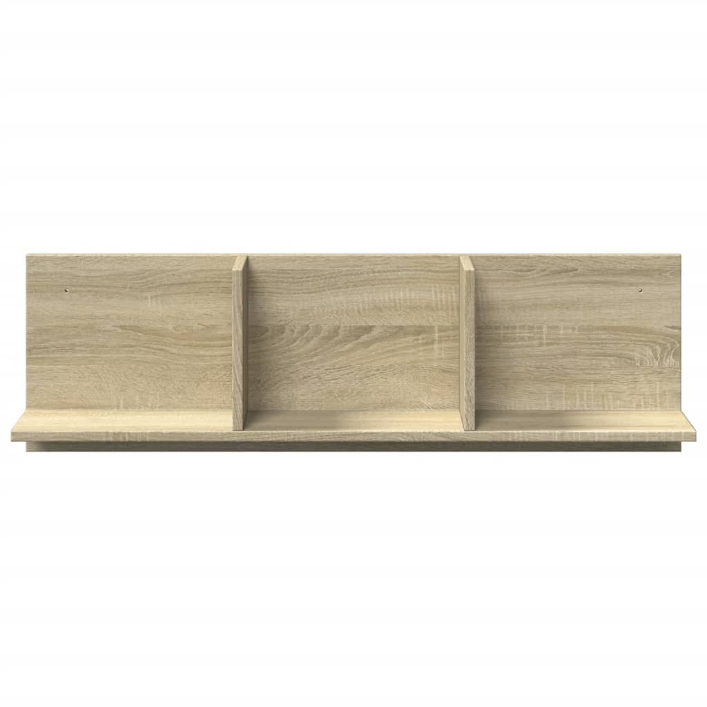 Wall Cabinet 100x16.5x30 cm Sonoma Oak Engineered Wood