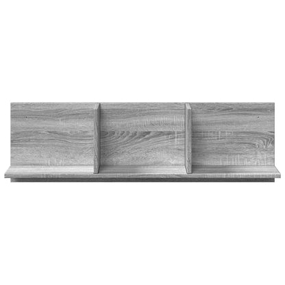 Wall Cabinet 100x16.5x30 cm Grey Sonoma Engineered Wood