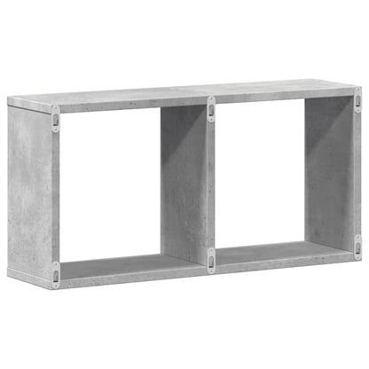 Wall Cabinet 60x16x30 cm Concrete Grey Engineered Wood