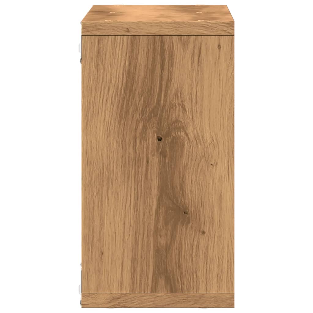 Wall Cabinet 60x16x30 cm Artisian Oak Engineered Wood