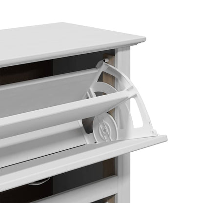 Shoe Rack BODO White 80x35x118 cm