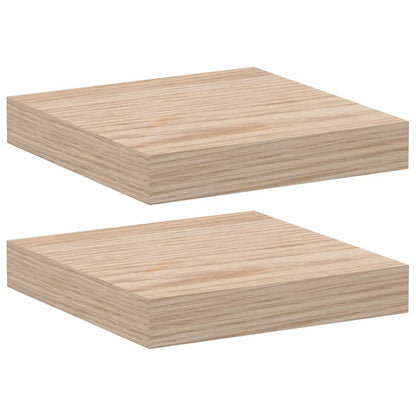 Floating Shelves 2 pcs 23x23.5x4 cm Engineered Wood