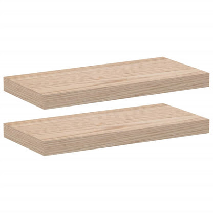 Floating Shelves 2 pcs 50x23.5x4 cm Engineered Wood