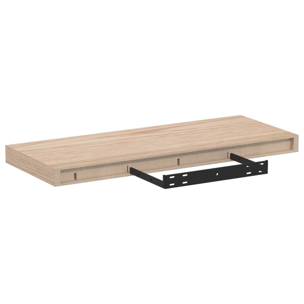 Floating Shelves 2 pcs 60x23.5x4 cm Engineered Wood