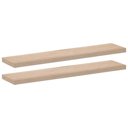 Floating Shelves 2 pcs 110x23.5x4 cm Engineered Wood