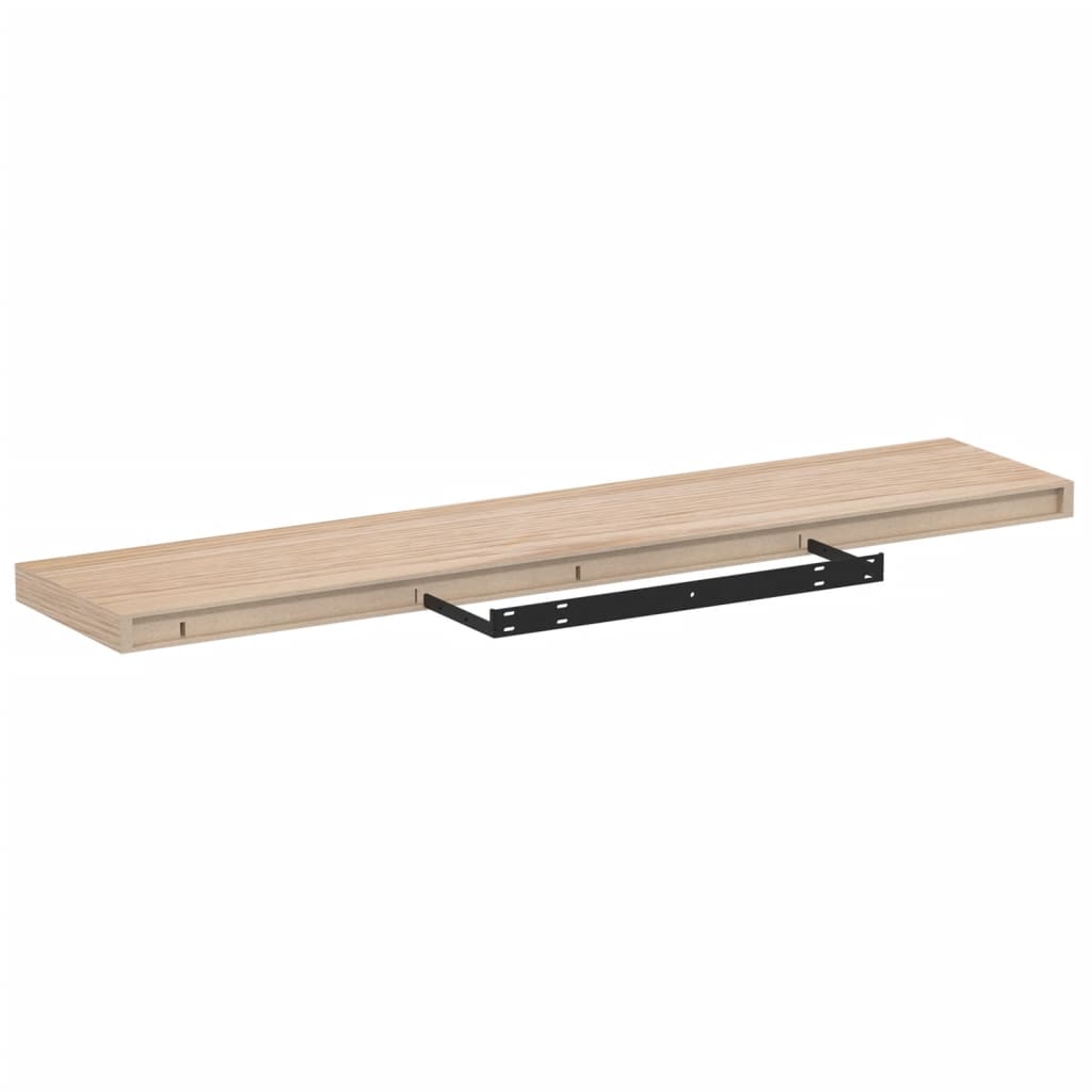 Floating Shelves 2 pcs 110x23.5x4 cm Engineered Wood