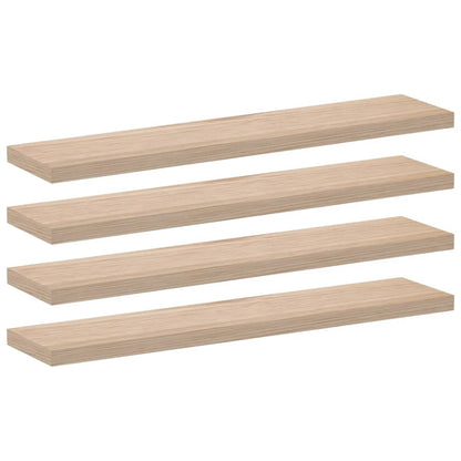 Floating Shelves 4 pcs 110x23.5x4 cm Engineered Wood