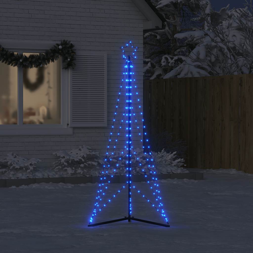 Christmas Tree Light 363 LEDs Blue 180 cm