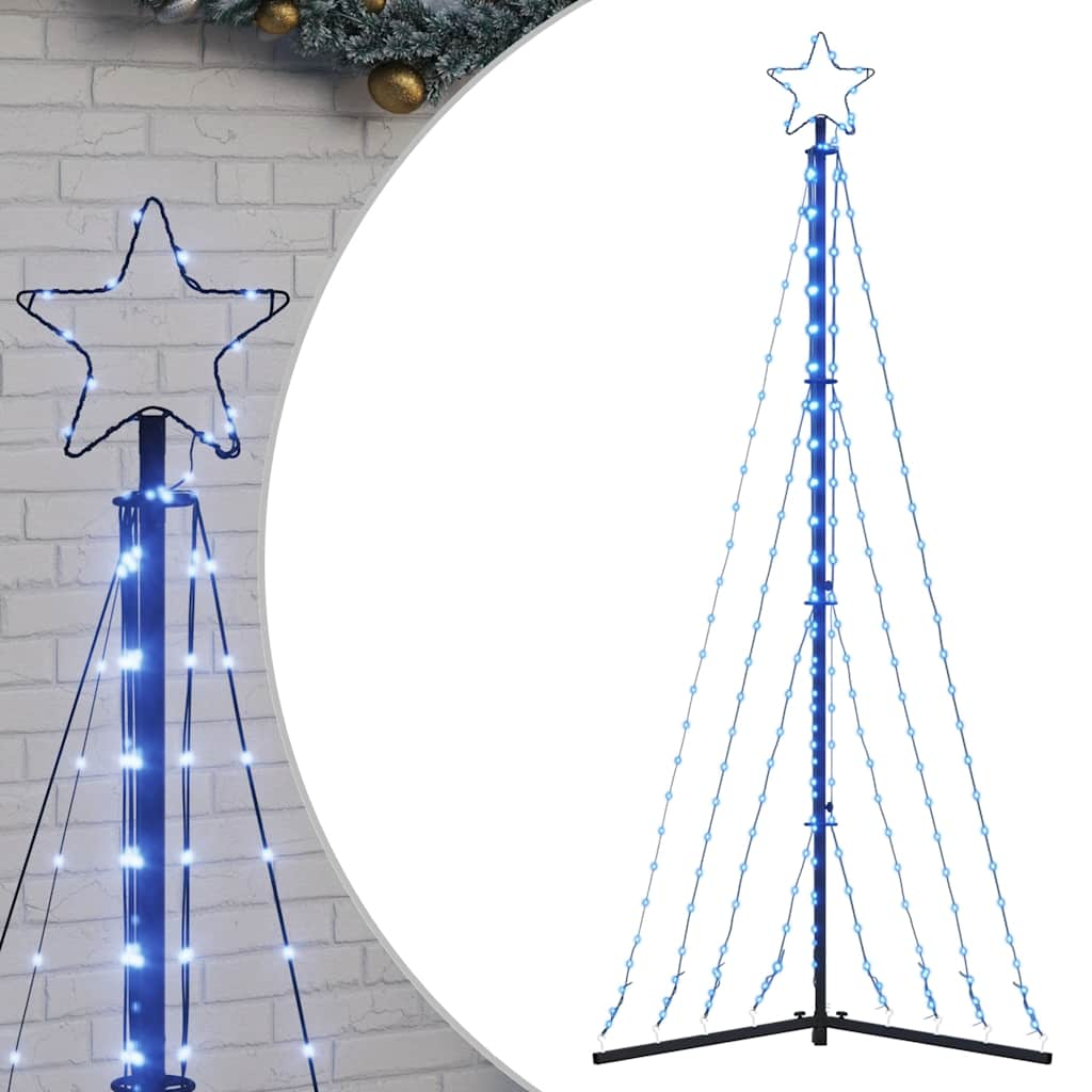 Christmas Tree Light 339 LEDs Blue 180 cm