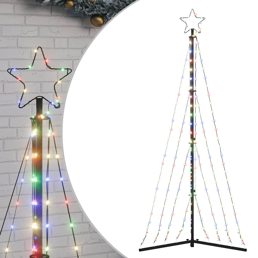 Christmas Tree Light 339 LEDs Colorful 187 cm