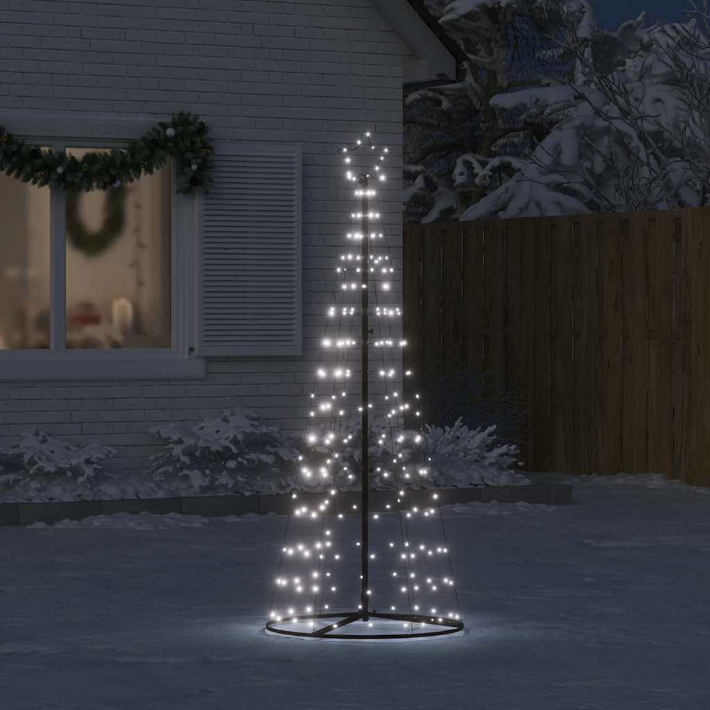 Christmas Tree Light Cone 200 LEDs Cold White 182 cm